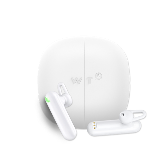 WT2 Wearable Translator ホワイト　翻訳機 WT2 +